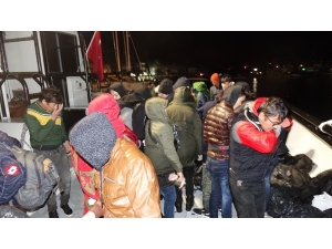 Çanakkale’de 82 Mülteci Yakalandı