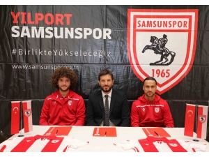 Samsunspor’da Çifte İmza