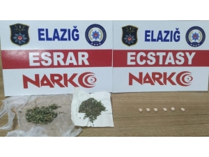 Elazığ’da Uyuşturucu Taciri 1 Şüpheli Tutuklandı