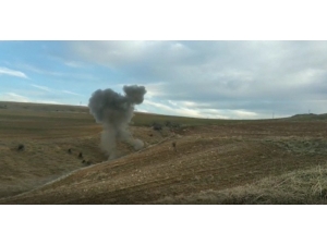 Siirt’te Patlamamış Top Mühimmatı Bulundu