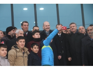 Bakan Soylu, Sivrice’de Ziyaretlerde Bulundu