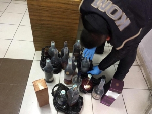 Aksaray’da Kaçak İçki Operasyonu