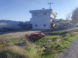 Kaş’ta Otomobil Takla Attı: 1 Yaralı