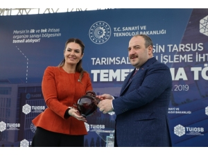 Bakan Varank, Mersin Tarsus Tarımsal Ürün İşleme İhtisas Osb’nin Temelini Attı
