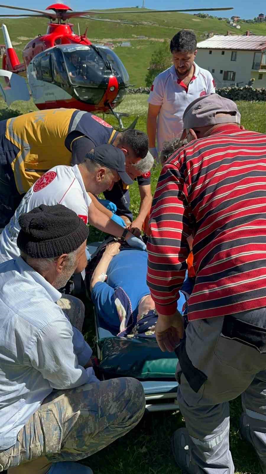 helikopter-ambulans-6-ayda-yaklasik-100-hasta-icin-havalandi