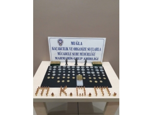 Marmaris’te Tarihi Eser Kaçakçılığı Operasyonu