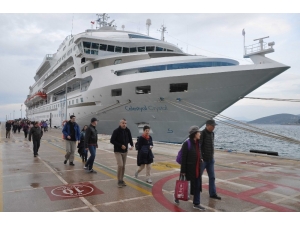 Kuşadası Limanı 2019 Sezonunun Son Kruvaziyer Gemisini, Ağırladı