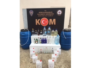 Didim’de Yılbaşı Öncesi Kaçak İçki Operasyonu