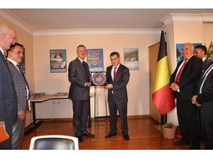 Başkan Cevahiroğlu, Büyükelçi Malherbe’den Ab Üyeliği İçin Destek İstedi