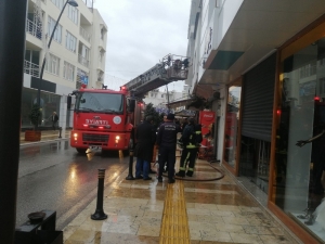 Deri Tamir Atölyesinde Yangın