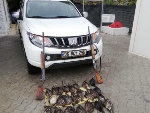 Milli Parktaki Kaçak Ava 32 Bin Tl Ceza