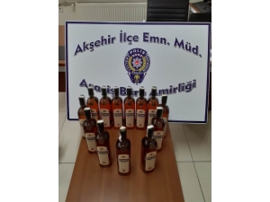 Akşehir’de Sahte İçki Denetimi