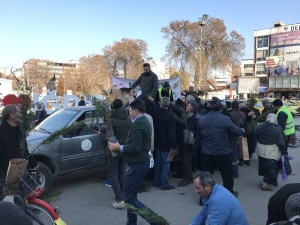 Iğdır’da "Ağaç Kesme, Fidan Dik" Kampanyasıyla 400 Fidan Dağıtıldı