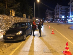 Kaş’ta Jandarmadan Yılbaşı Denetimi