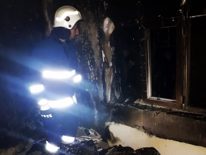 Özalp’ta Ev Yangını