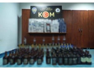 Yılbaşında Sahte Ve Kaçak İçkiye Geçit Verilmedi