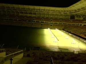 Yeni Malatyaspor Stat Zeminini Bakıma Aldı