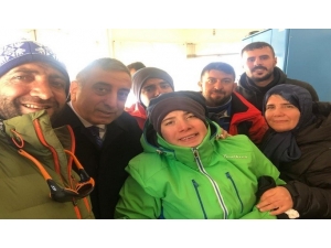 Özel Kayakçı Başarısıyla Tarihe Geçti