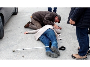 Eşini Yolun Ortasında Yaralı Halde Buldu