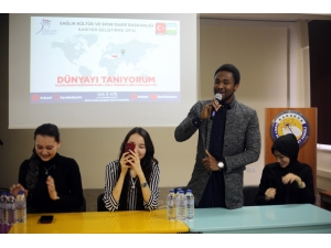 Kbü’lü Uluslararası Öğrenciler Liseli Öğrencilerle Buluştu