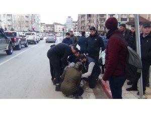 Vicdansız Sürücü Çarptı Kaçtı