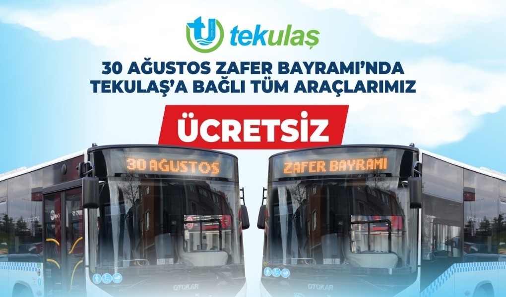 tekirdag-da-zafer-bayrami-nda-ulasim-ucretsiz