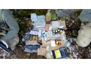 Siirt’te Pkk’lı Teröristlerin Kış Yapılanmasına Darbe