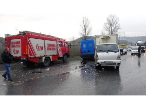 Sarıyer’de Zincirleme Trafik Kazası: 3 Yaralı