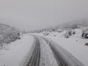 Silvan’da Kırsal Mahaller Beyaza Büründü