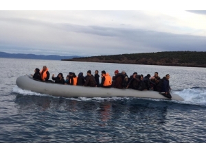 Ayvalık’ta 45 Afganistan Uyruklu Göçmen Yakalandı