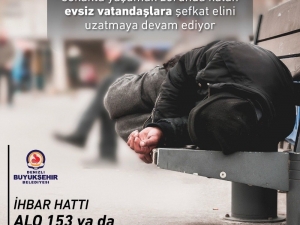 Denizli Büyükşehir Belediyesi Son 5 Yıldır Evsizlere Kapılarını Açmaya Devam Ediyor