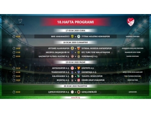 Süper Lig’in 18, 19 Ve 20. Hafta Programı Açıklandı