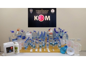 Sandıklı’da Sahte İçki Operasyonu