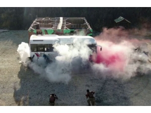 Özel Harekat Polislerinden Nefes Kesen Tatbikat