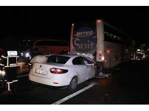 Tem’de Trafik Kazası: 2’si Ağır 3 Yaralı