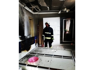 Tuşba’da Ev Yangını