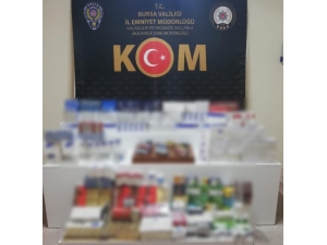 Bursa Emniyeti Kaçak Sigara Tacirlerine Göz Açtırmıyor