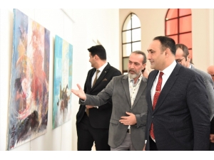 ‘Dört Renk Dört Yön Türk Ruhu’ Resim Sergisi Açıldı