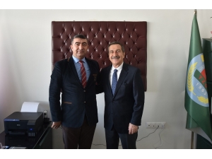 Başkan Ataç’tan Erol’a Hayırlı Olsun Ziyareti