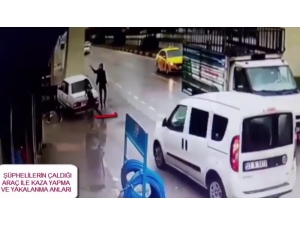 Çaldıkları Aracı Gelin Arabası Gibi Süslediler, Polisten Kaçamadılar