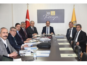 Başkan Altay 31 İlçenin Yöneticileri İle Görüştü