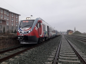 Samsun-sivas Tren Yolunda Test Sürüşü Yapıldı