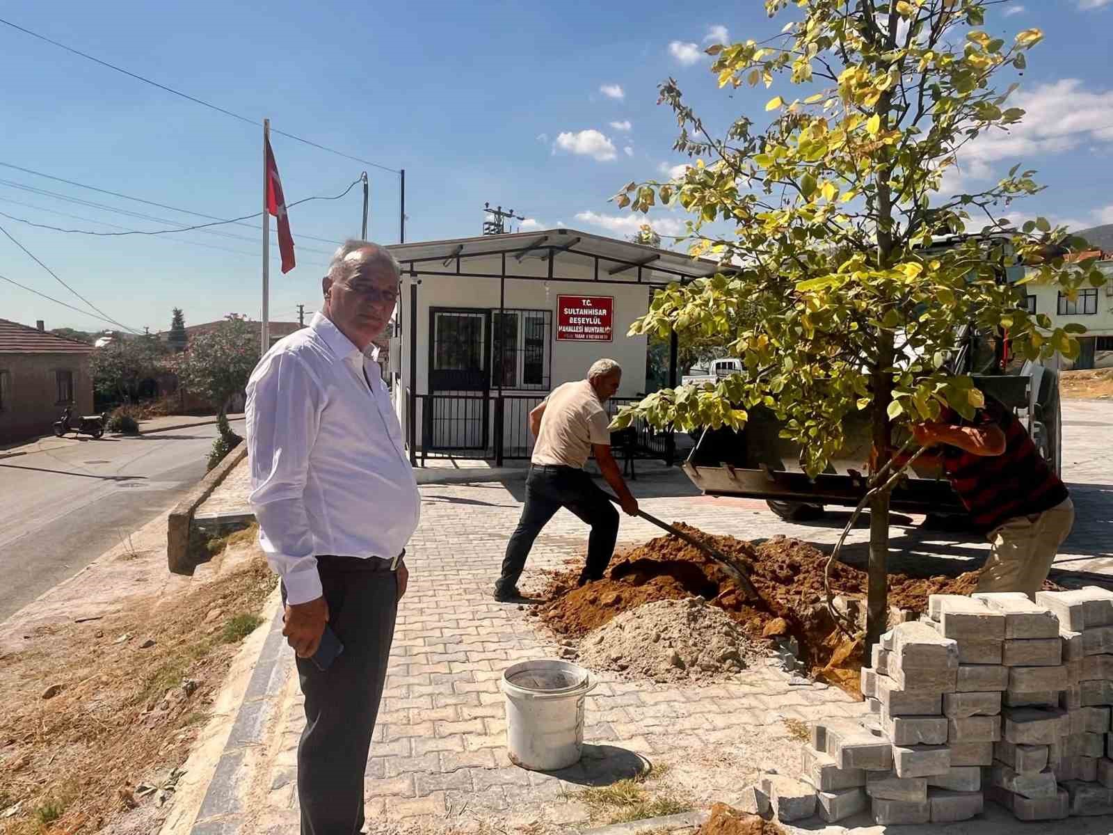 sultanhisar-da-agaclandirma-calismalari-suruyor