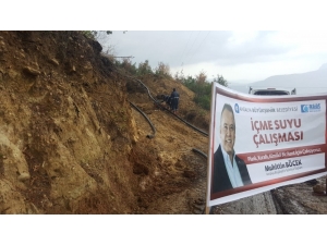 Gündoğmuş Güneycik’in İçme Suyu Sorunu Çözülüyor
