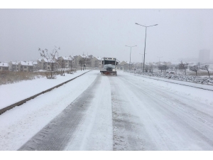 Çankaya’da Karla Mücadele Başladı