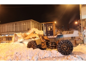 Ahlat Belediyesinden Karla Mücadele Çalışması