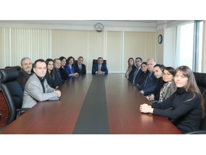 Trakya Üniversitesi Rektörü Prof. Dr. Tabakoğlu, Yeni Atanan Ve Yükselen Öğretim Üyeleriyle Bir Araya Geldi