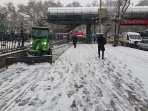 Başkent’te Karla Mücadele