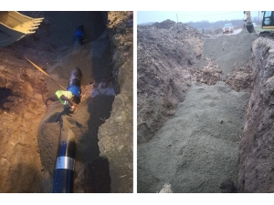 Teski Ekipleri Zor Şartlarda Arızayı Onardı