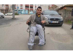 Çalınan Akülü Engelli Aracı Bulundu